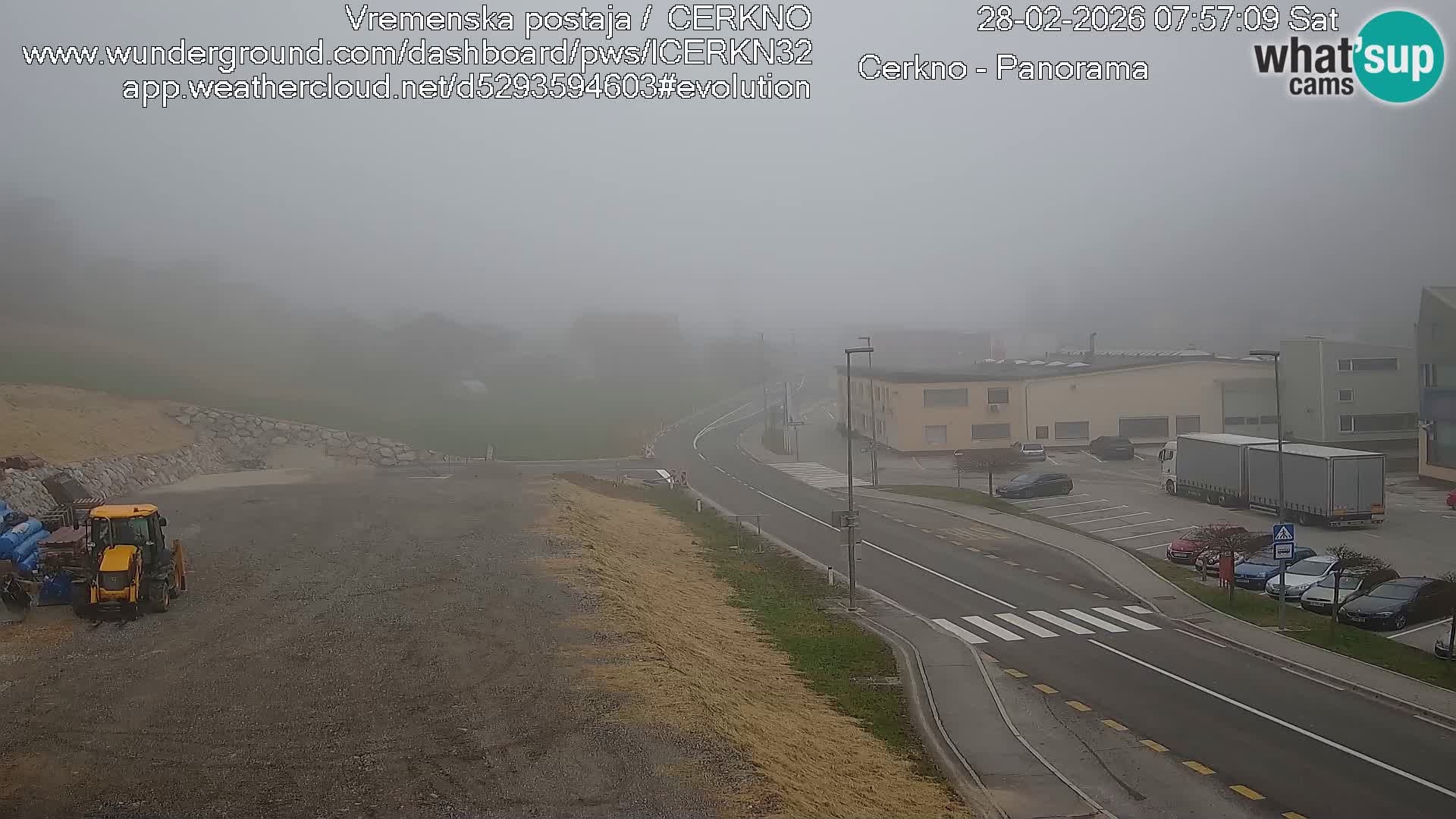 Cerkno ulaz u grad – Kamera uživo