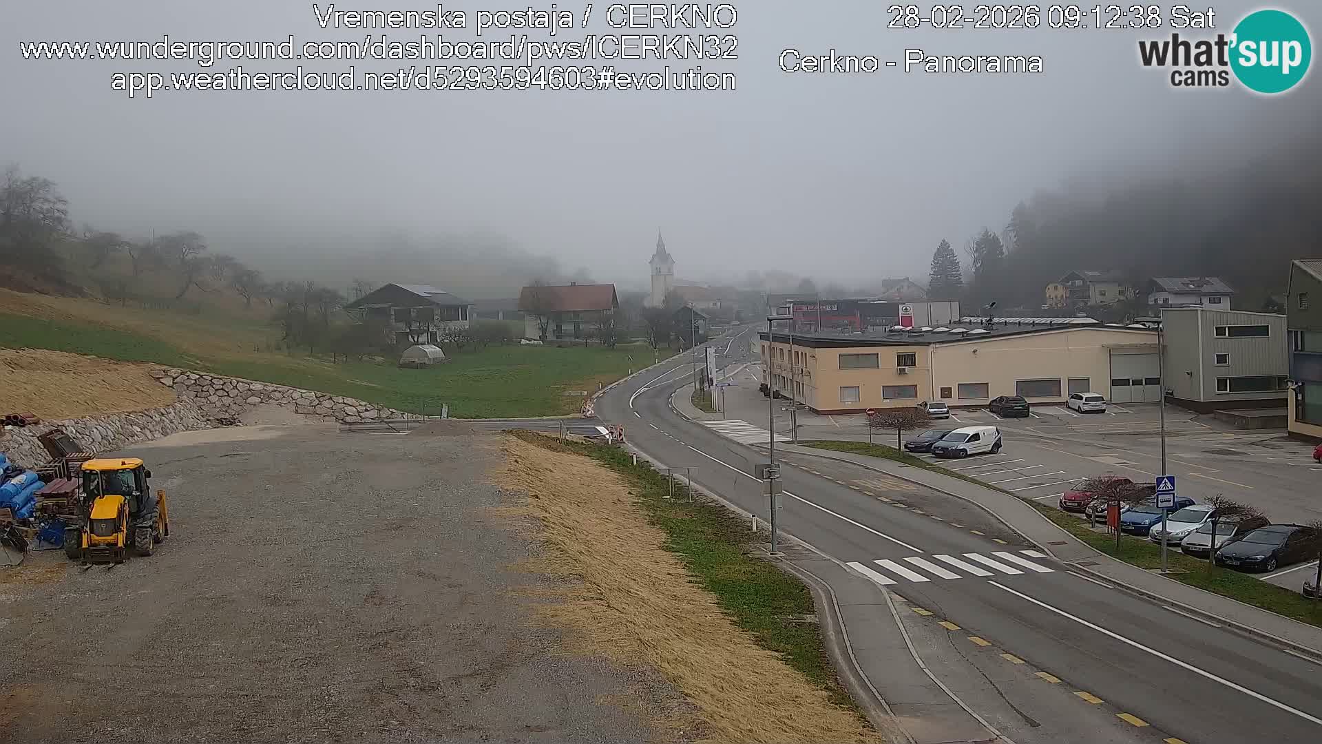 Webcam Ingresso Città di Cerkno