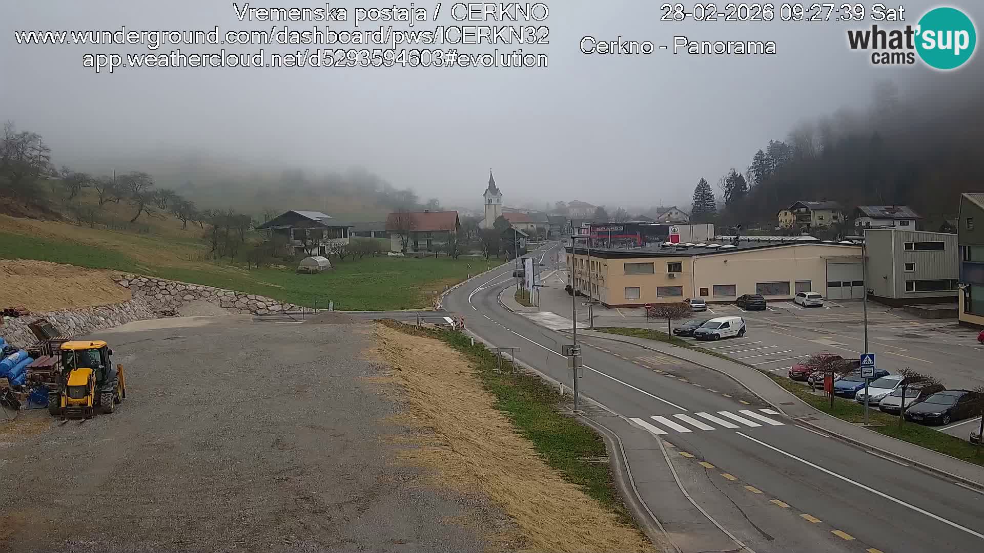 Cerkno ulaz u grad – Kamera uživo