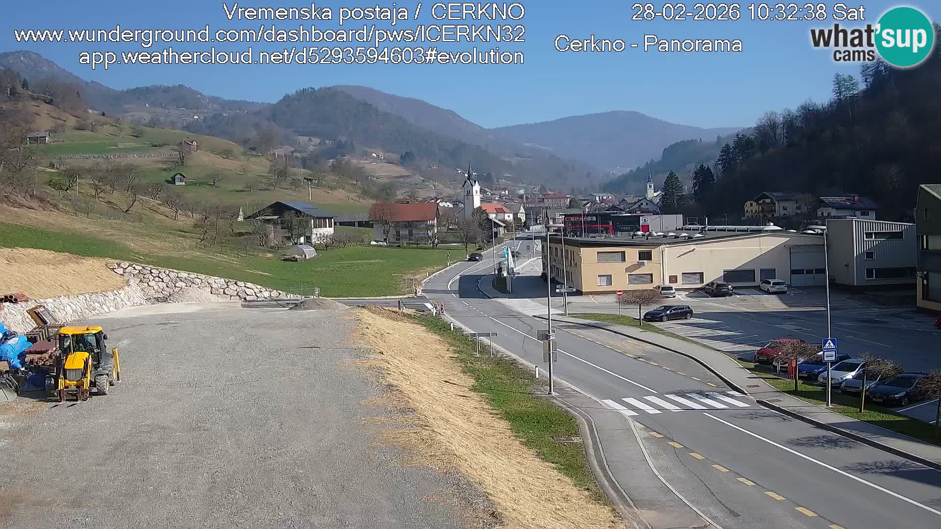 Webcam Ingresso Città di Cerkno
