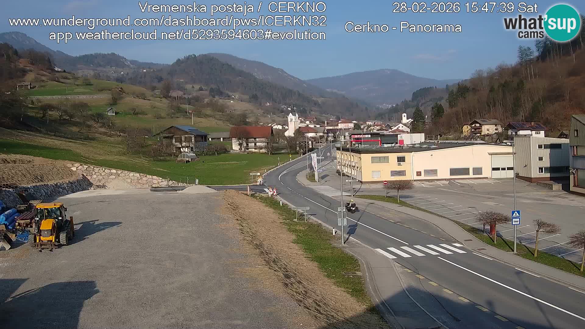 Cerkno Stadteingang Live-Webcam