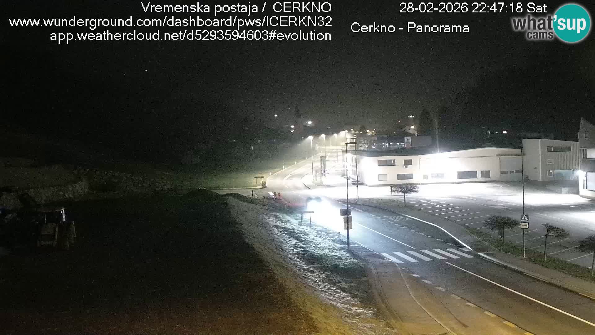 Webcam Ingresso Città di Cerkno
