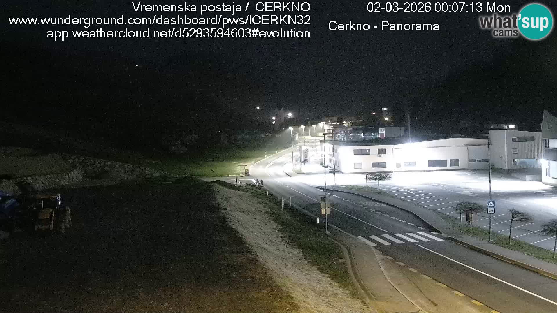 Cerkno Stadteingang Live-Webcam