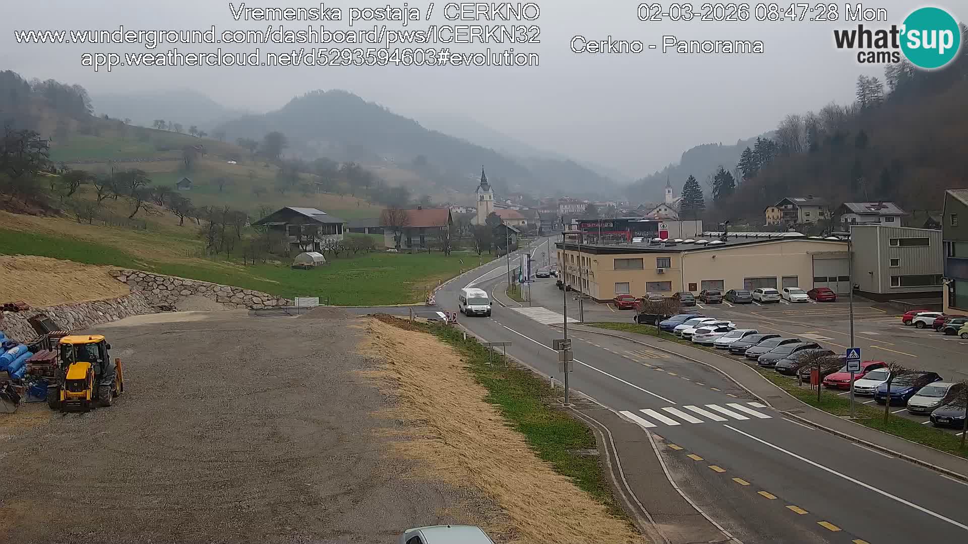 Webcam Ingresso Città di Cerkno