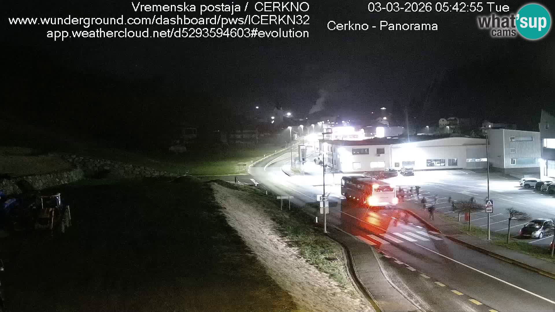 Webcam Ingresso Città di Cerkno