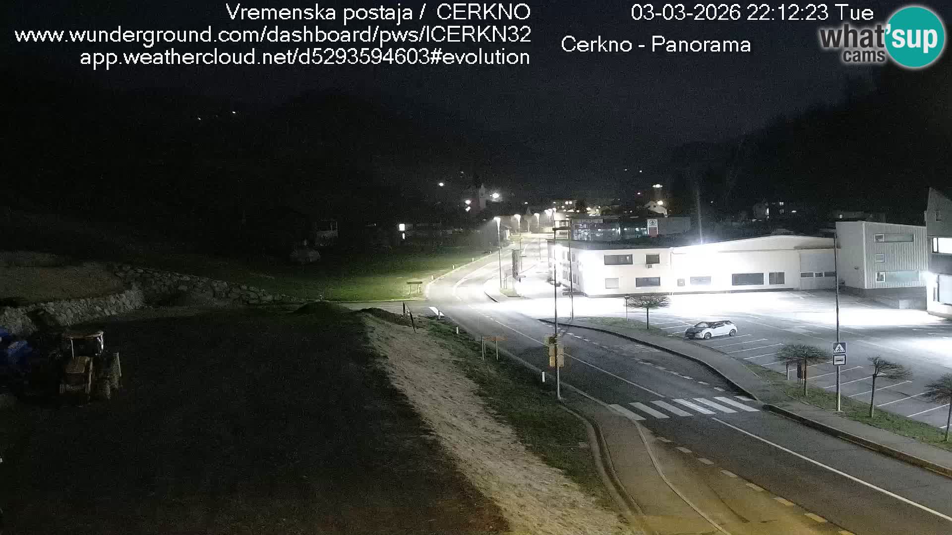 Webcam Ingresso Città di Cerkno