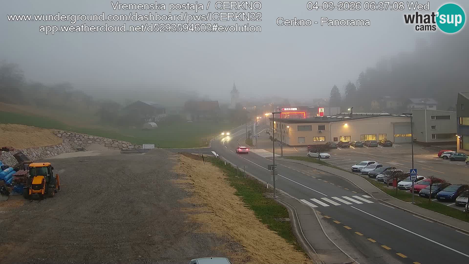 Webcam Ingresso Città di Cerkno