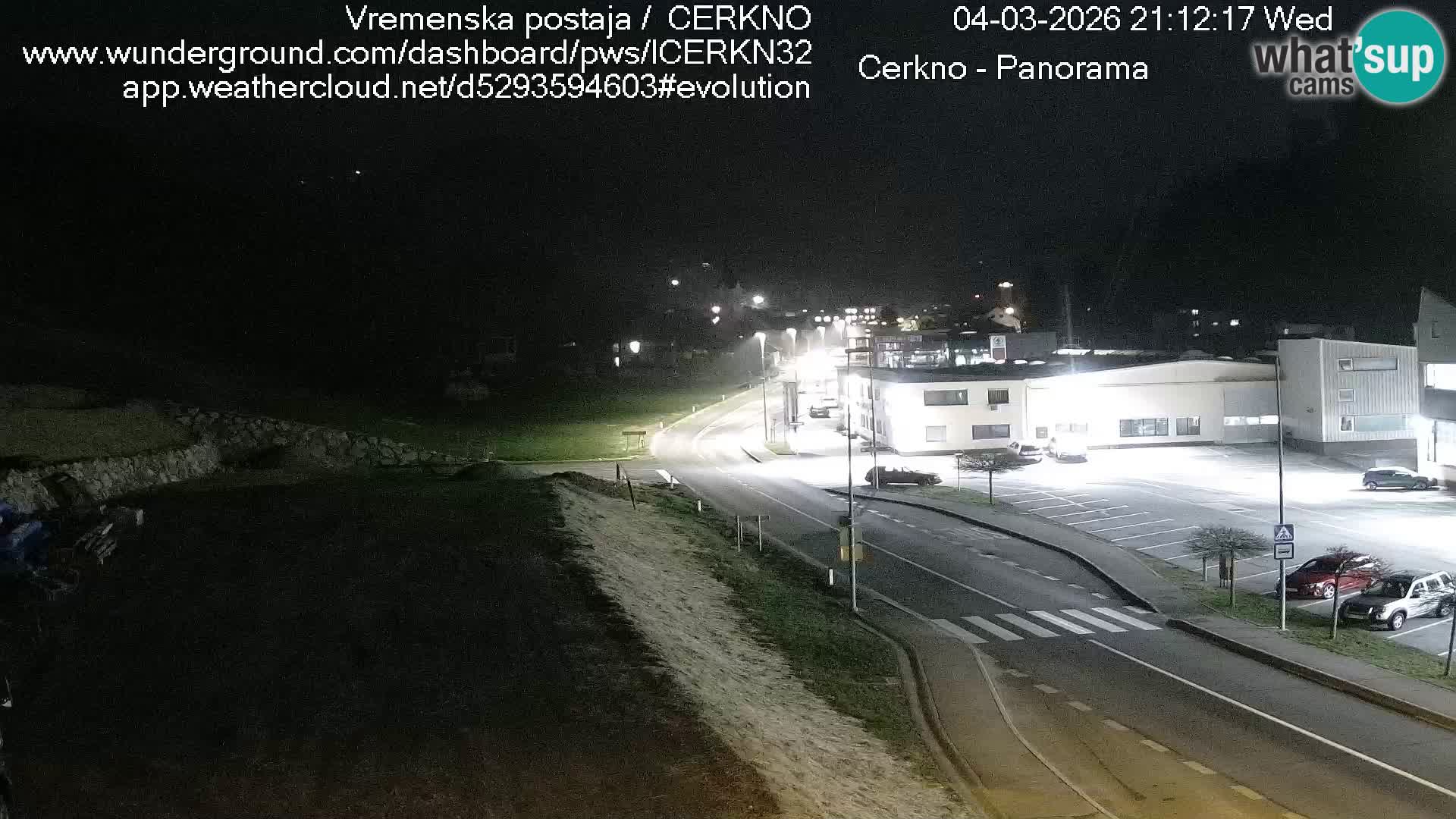 Webcam Ingresso Città di Cerkno
