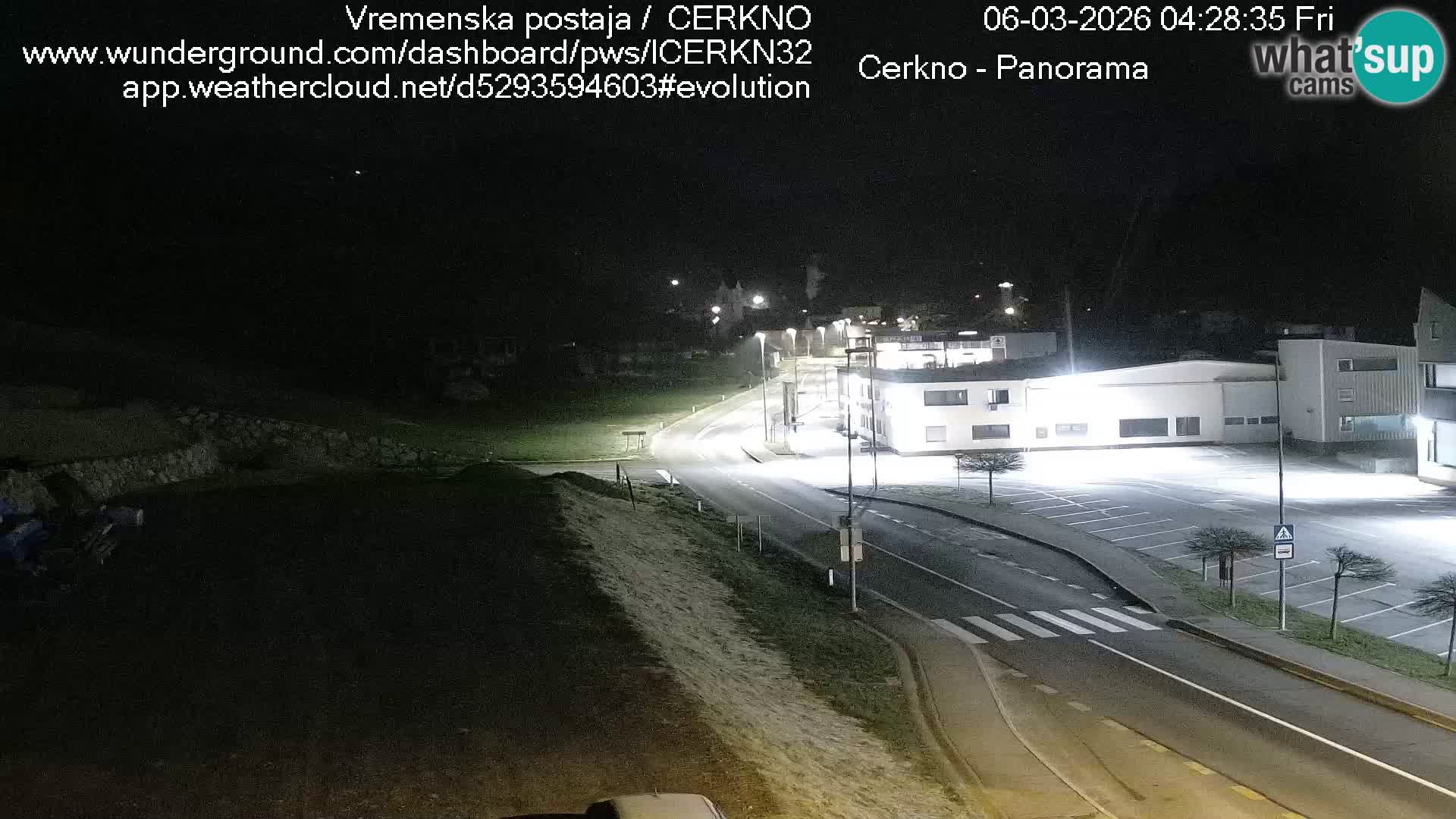 Webcam Ingresso Città di Cerkno