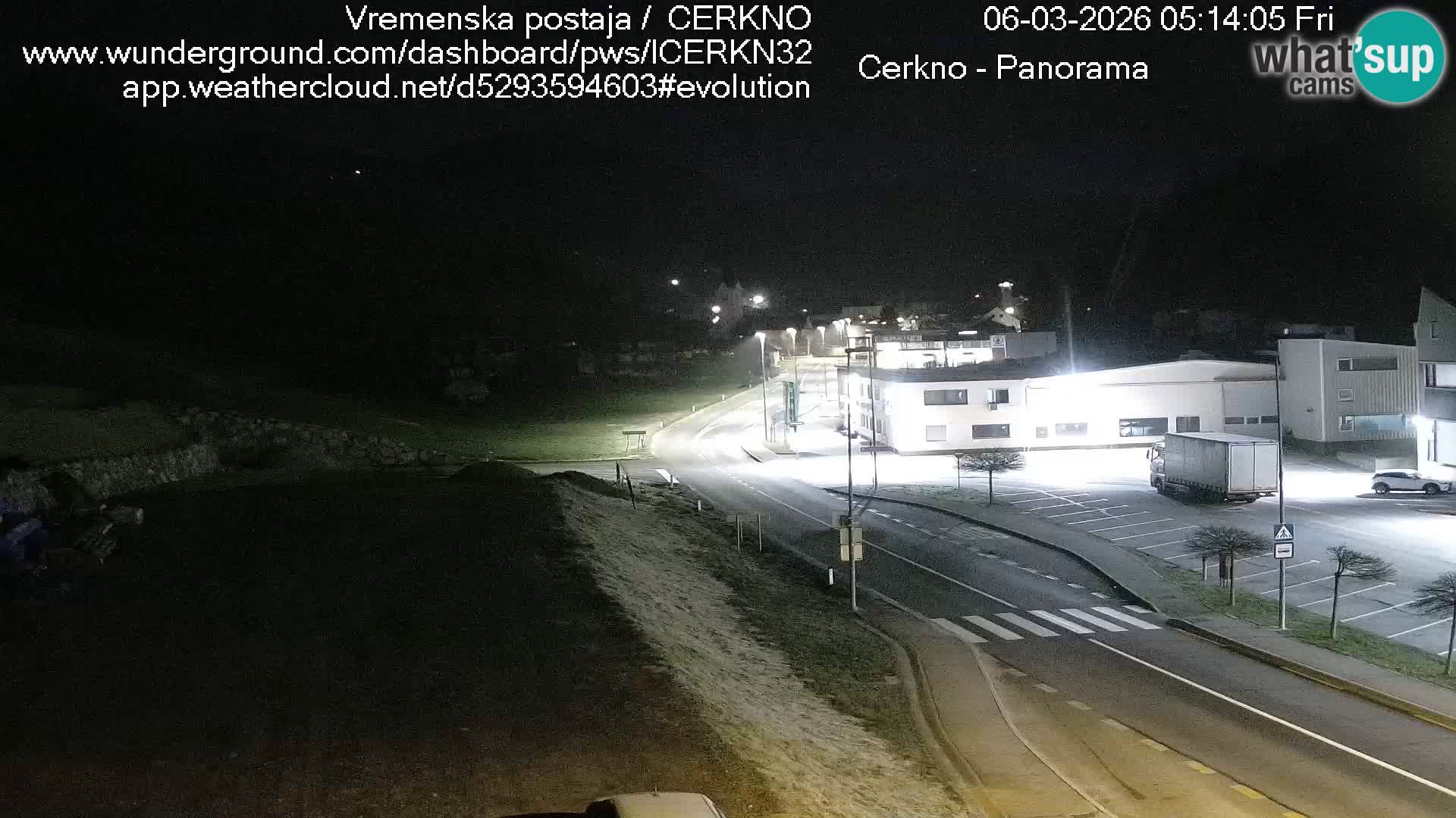 Cerkno ulaz u grad – Kamera uživo