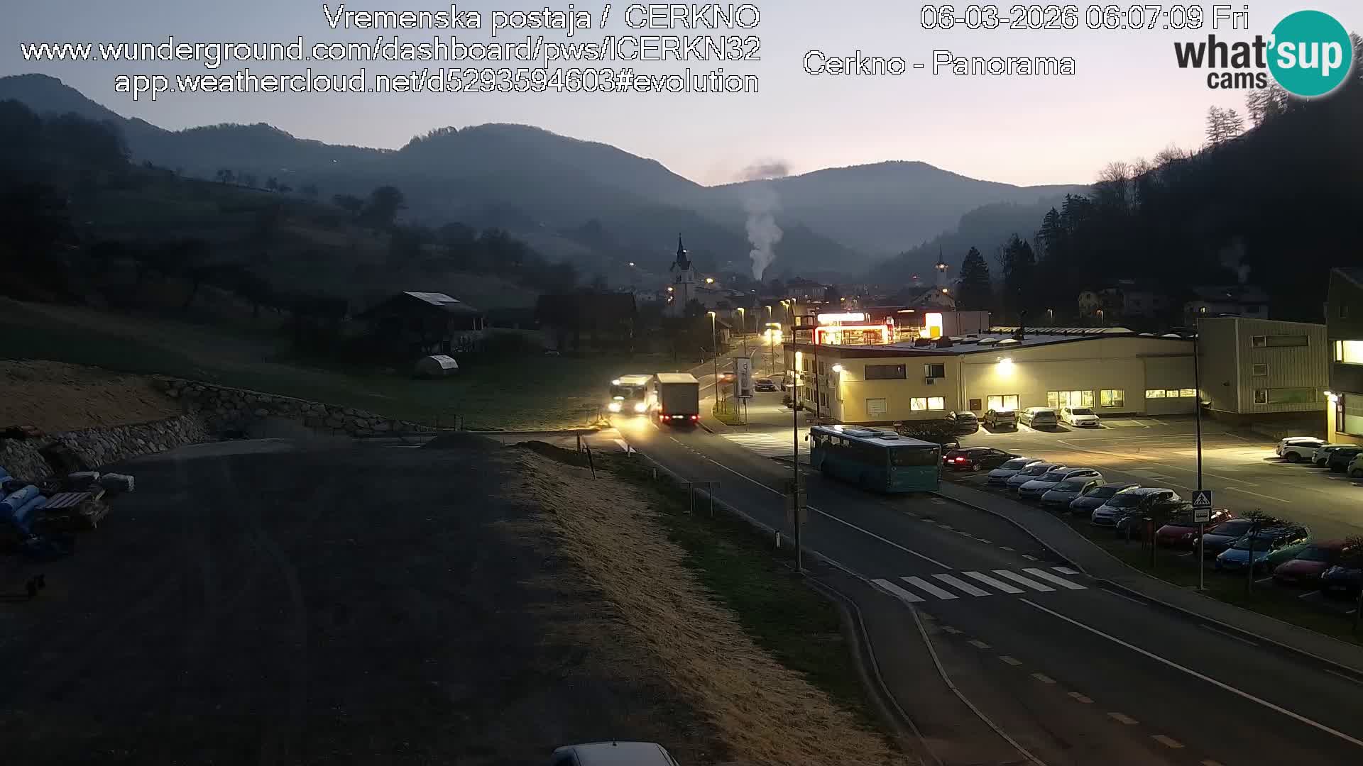 Webcam Ingresso Città di Cerkno