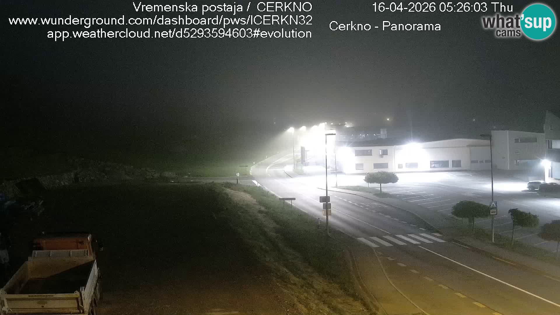 Cerkno ulaz u grad – Kamera uživo