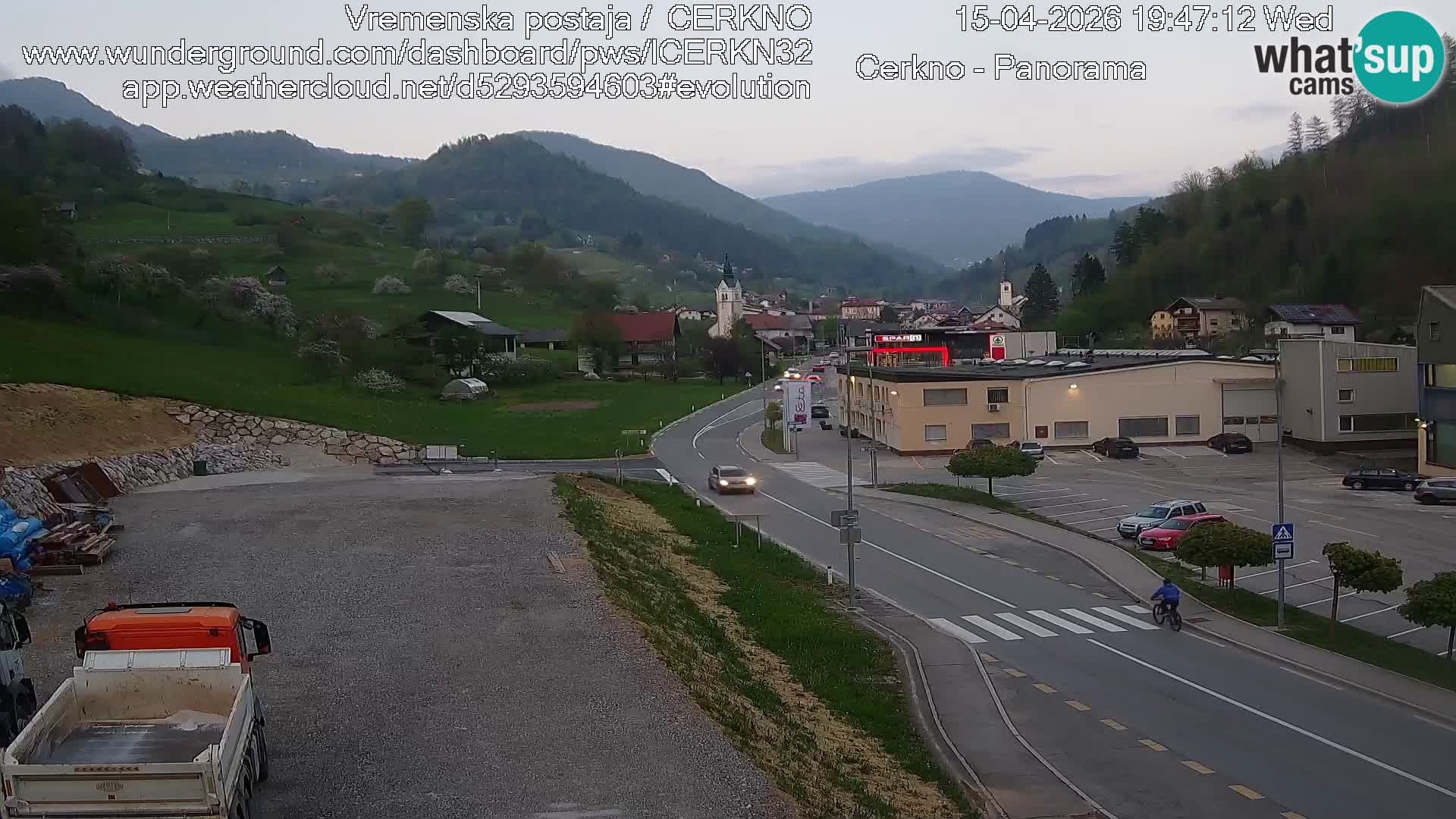 Webcam Ingresso Città di Cerkno
