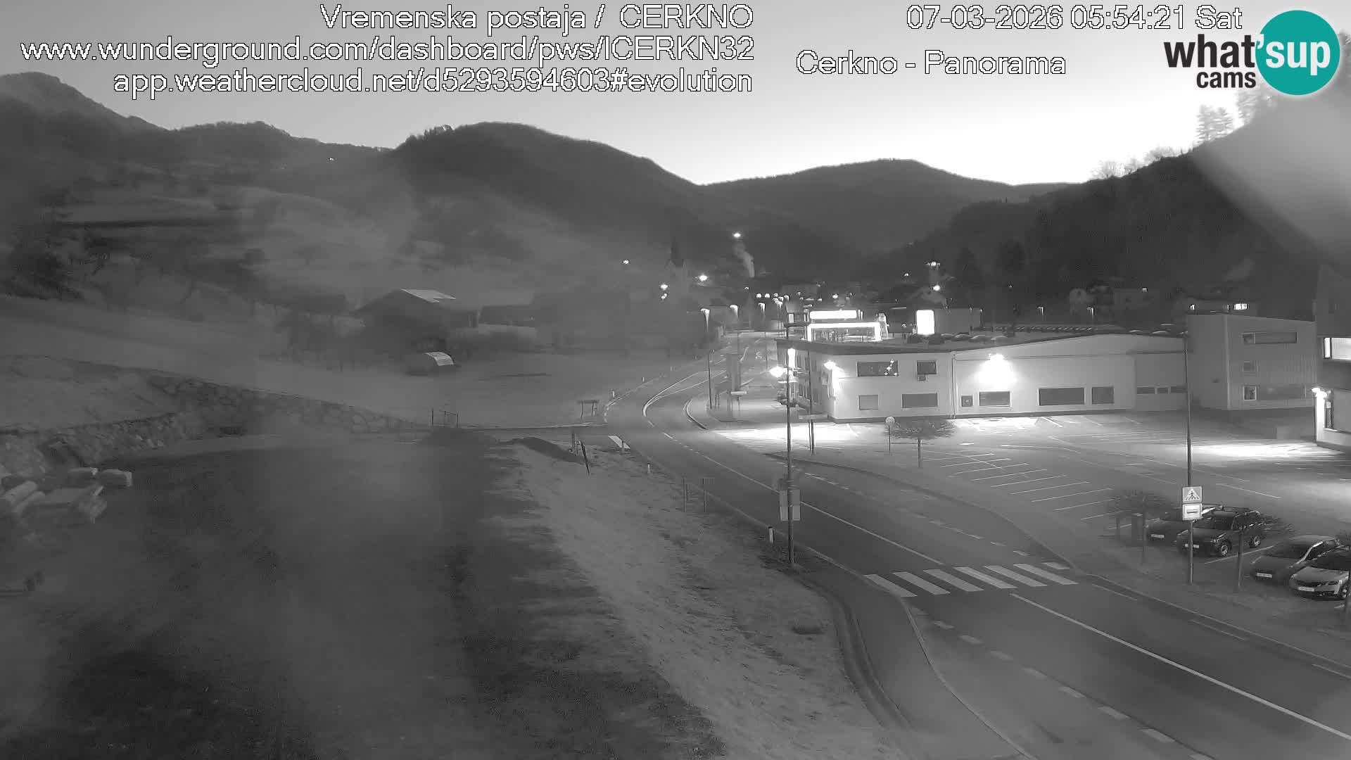 Cerkno ulaz u grad – Kamera uživo