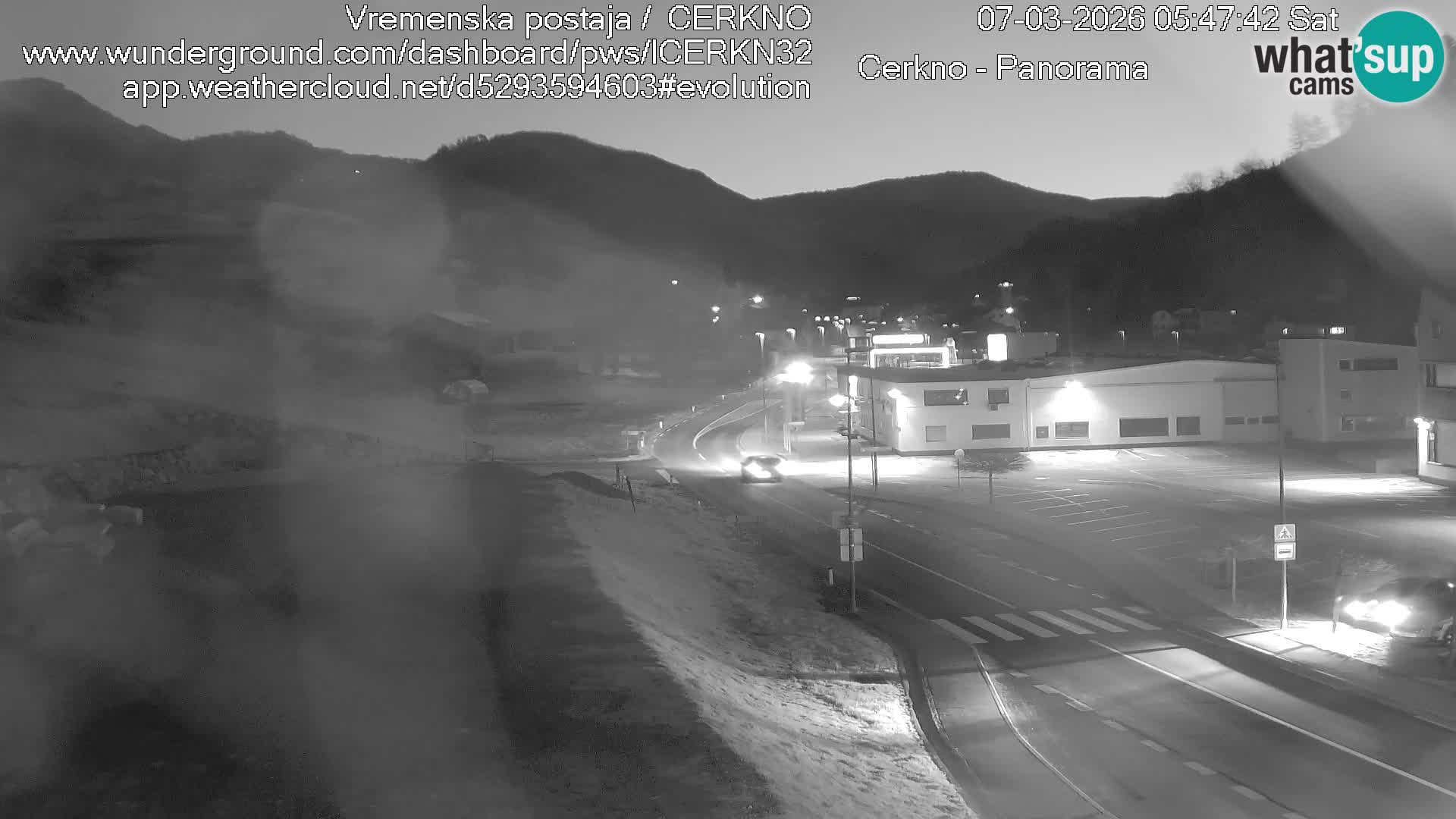 Cerkno ulaz u grad – Kamera uživo