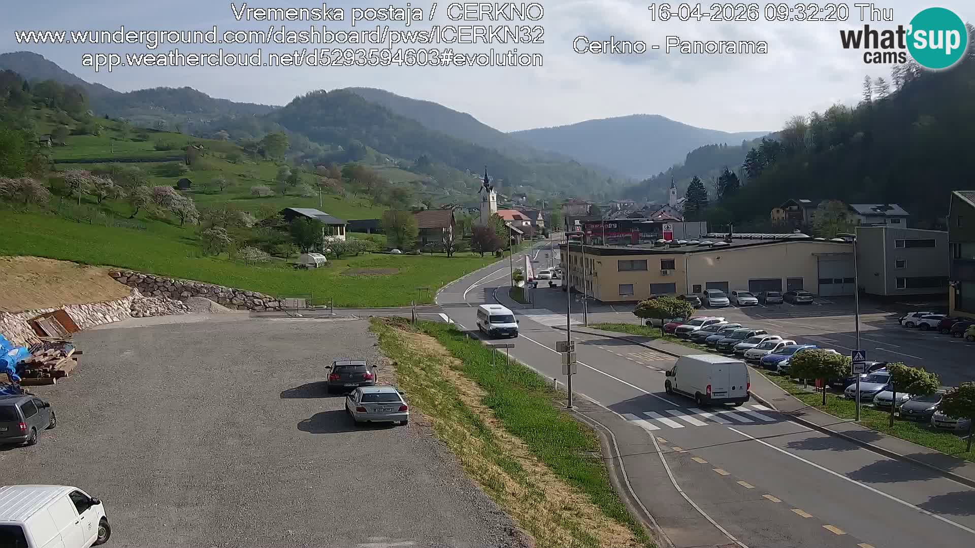Webcam Ingresso Città di Cerkno