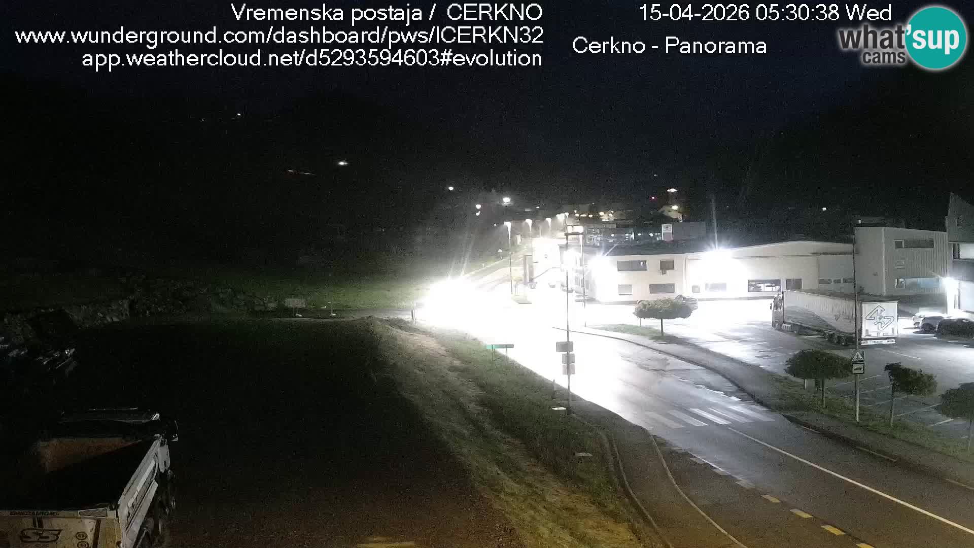 Cerkno ulaz u grad – Kamera uživo