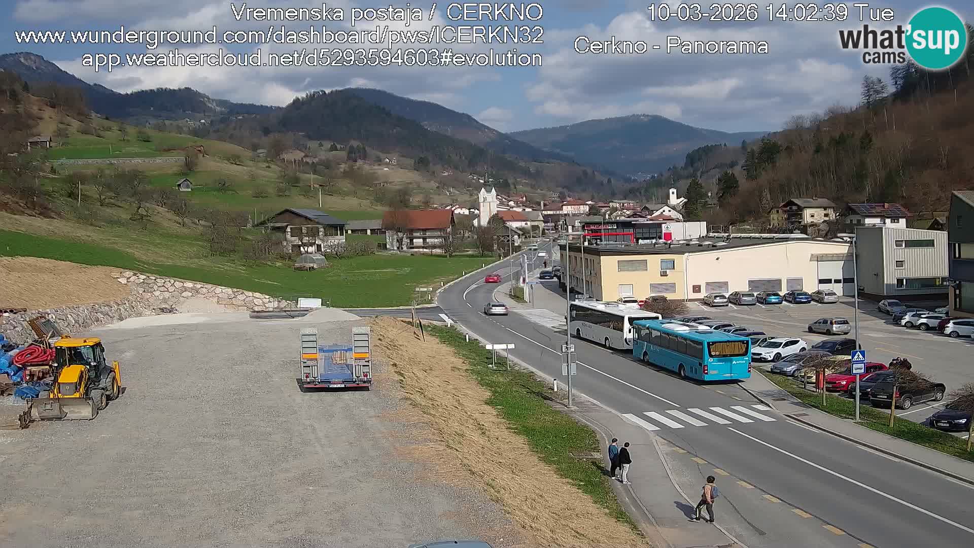 Cerkno Stadteingang Live-Webcam