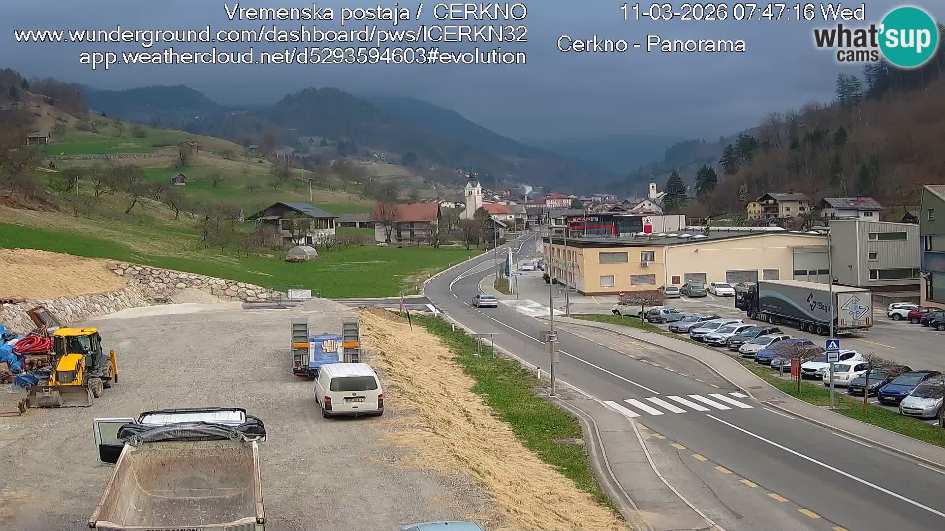 Cerkno Stadteingang Live-Webcam