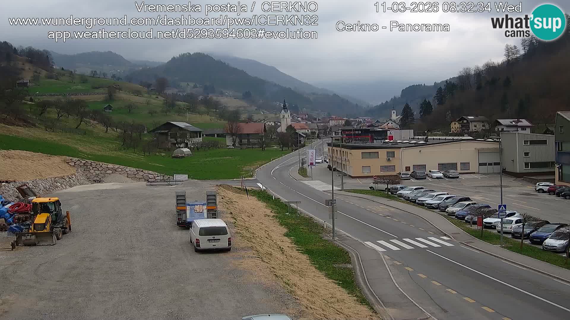 Webcam Ingresso Città di Cerkno