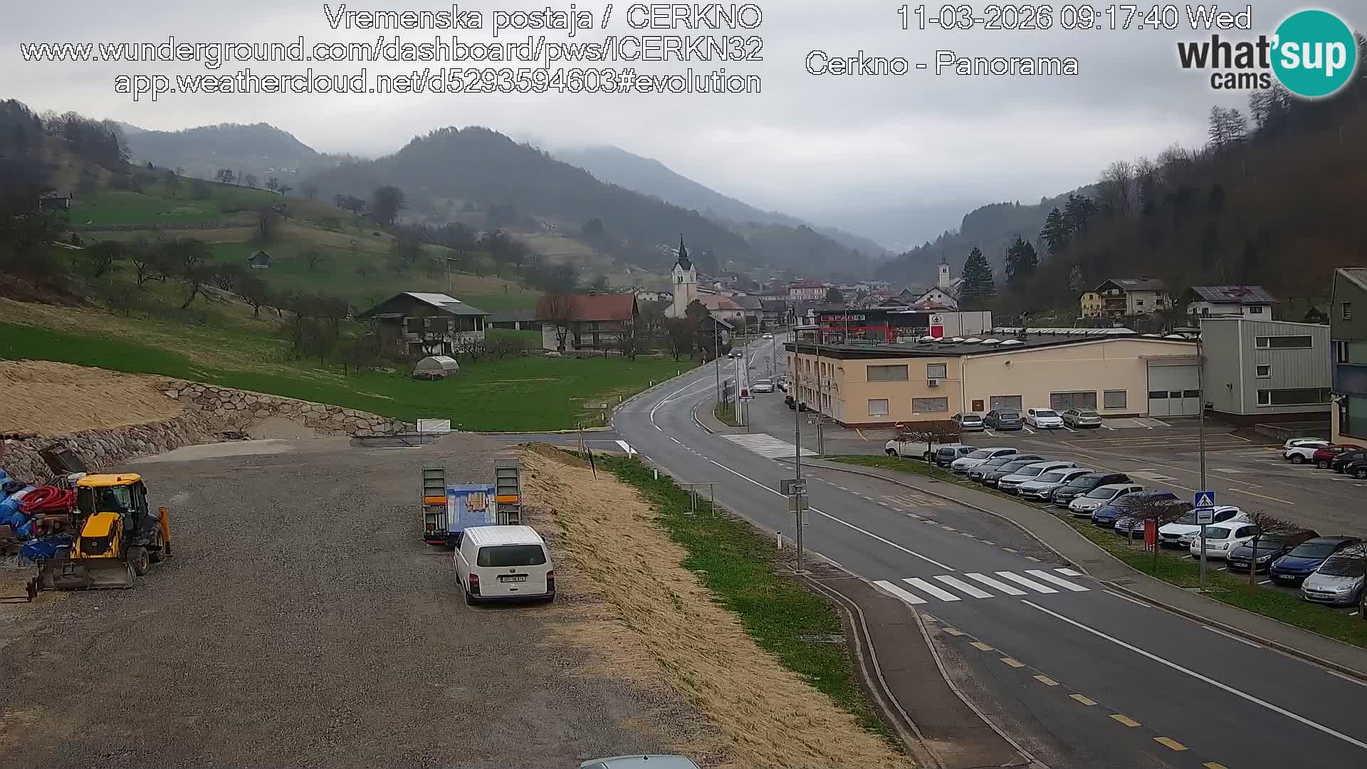 Cerkno Stadteingang Live-Webcam