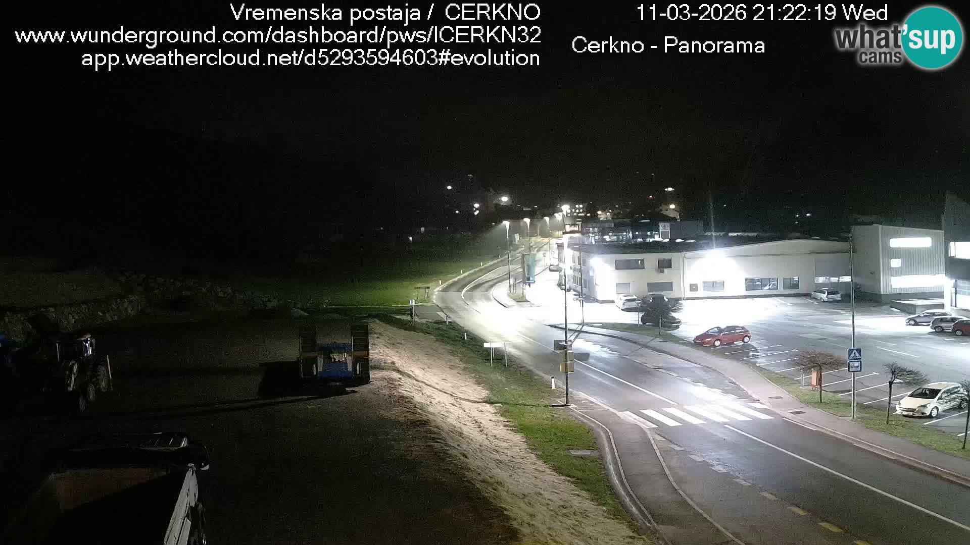 Webcam Ingresso Città di Cerkno