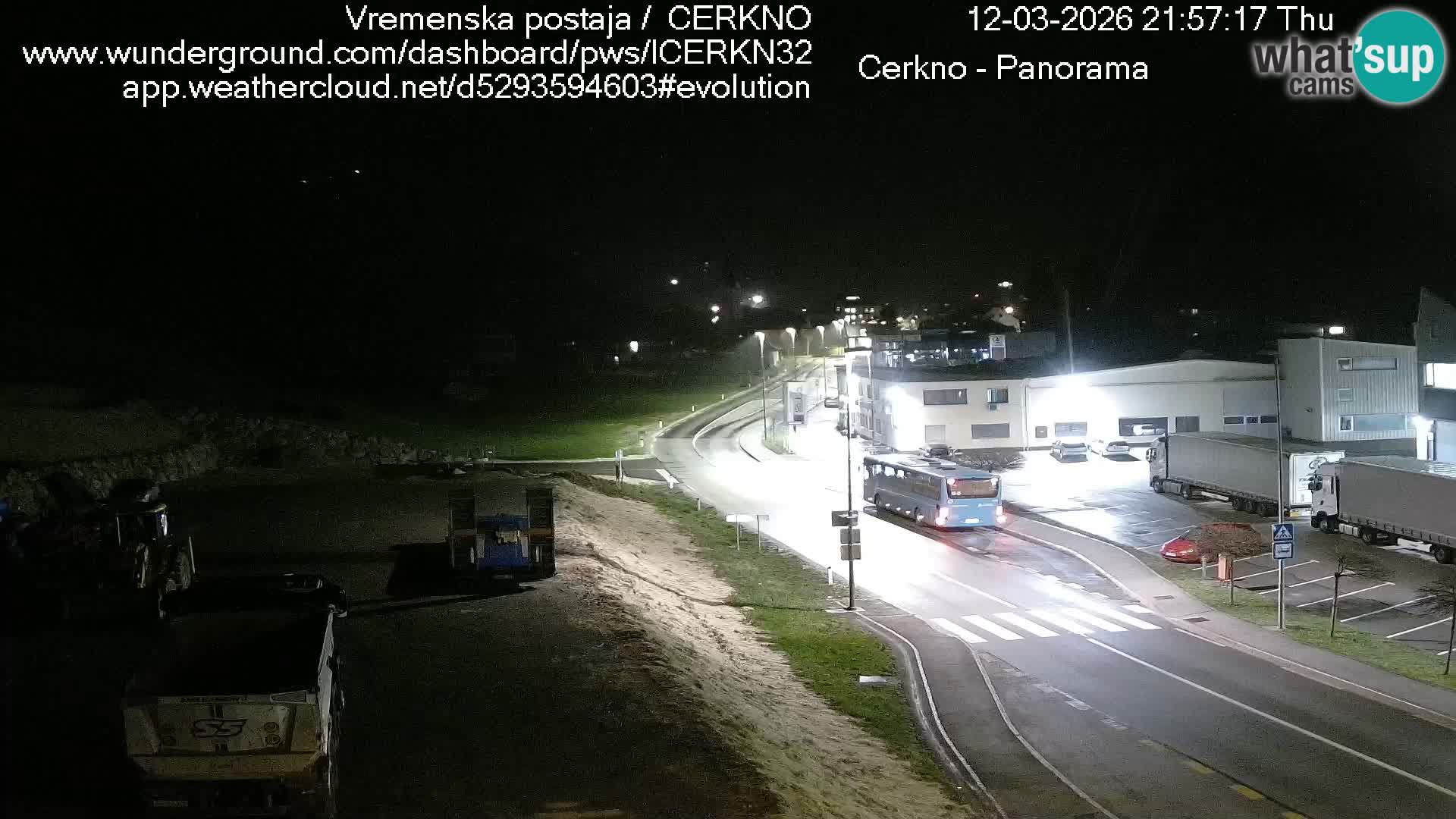 Cerkno Stadteingang Live-Webcam