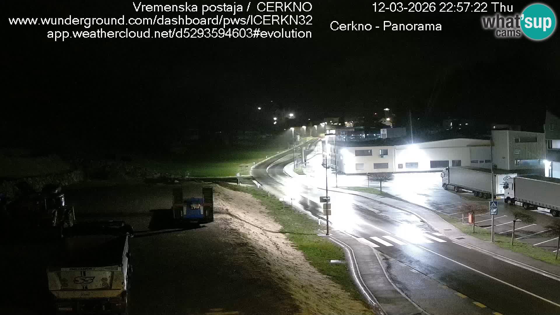 Cerkno ulaz u grad – Kamera uživo