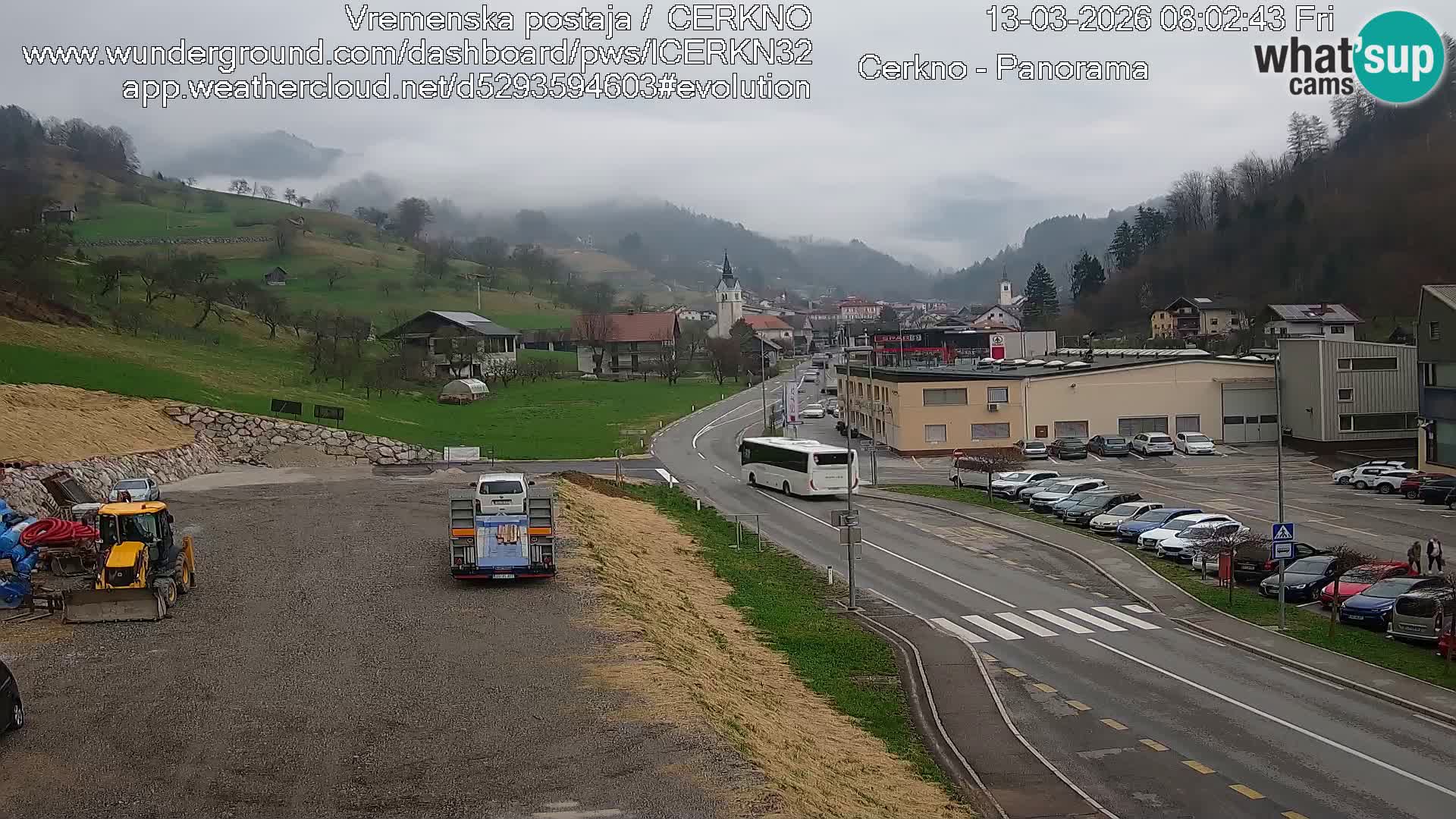 Webcam Ingresso Città di Cerkno