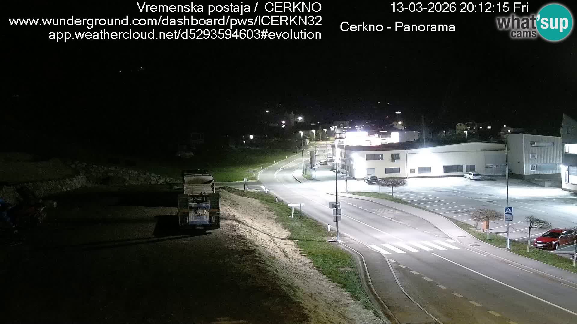 Webcam Ingresso Città di Cerkno