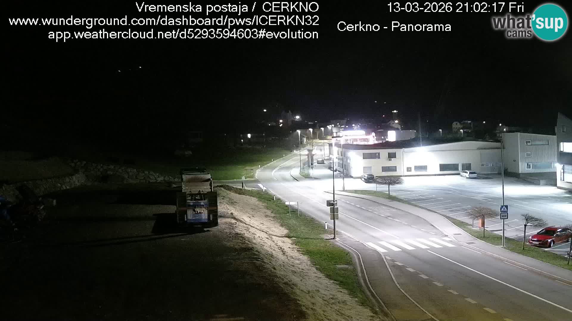 Cerkno ulaz u grad – Kamera uživo