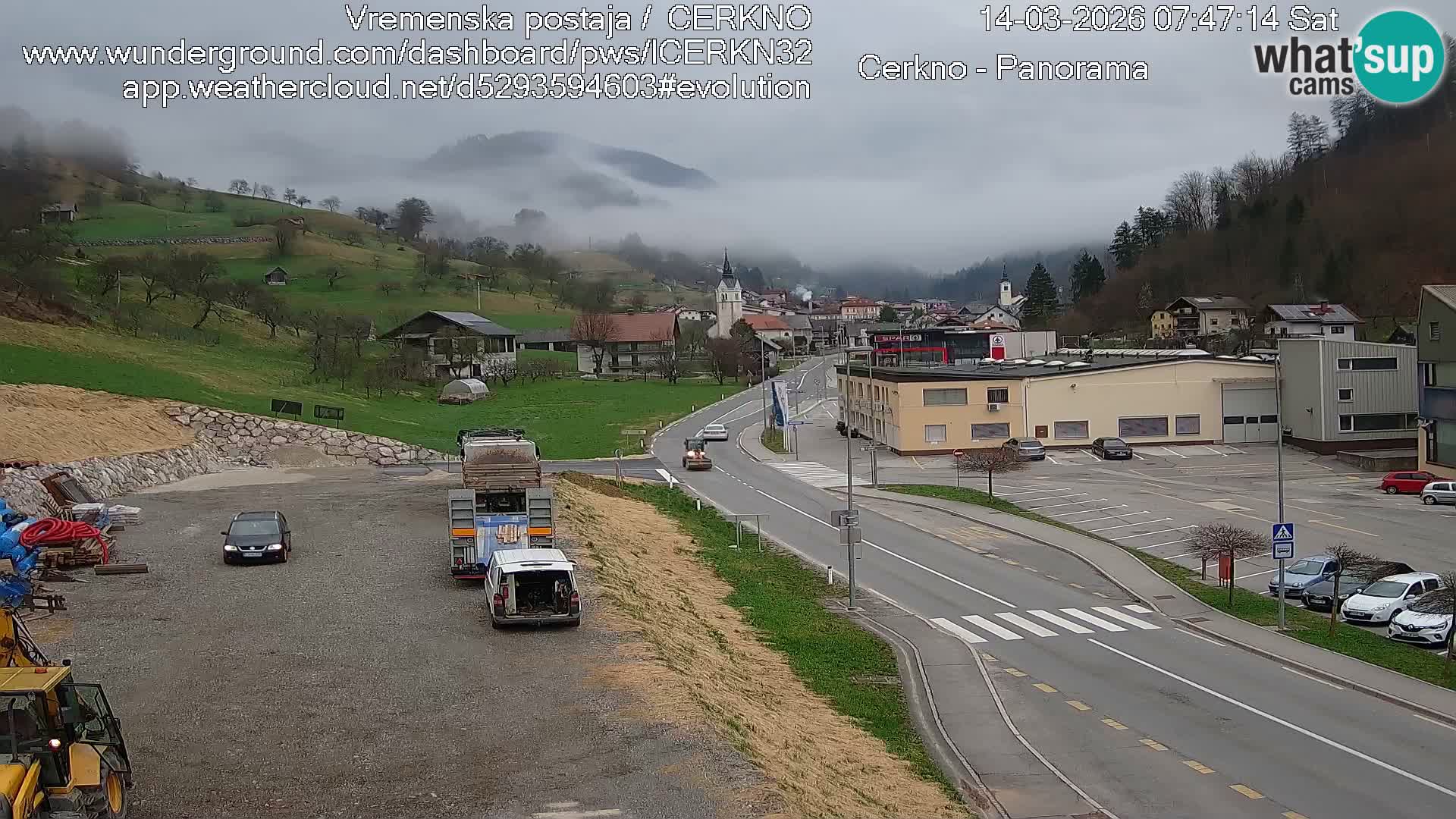 Webcam Ingresso Città di Cerkno