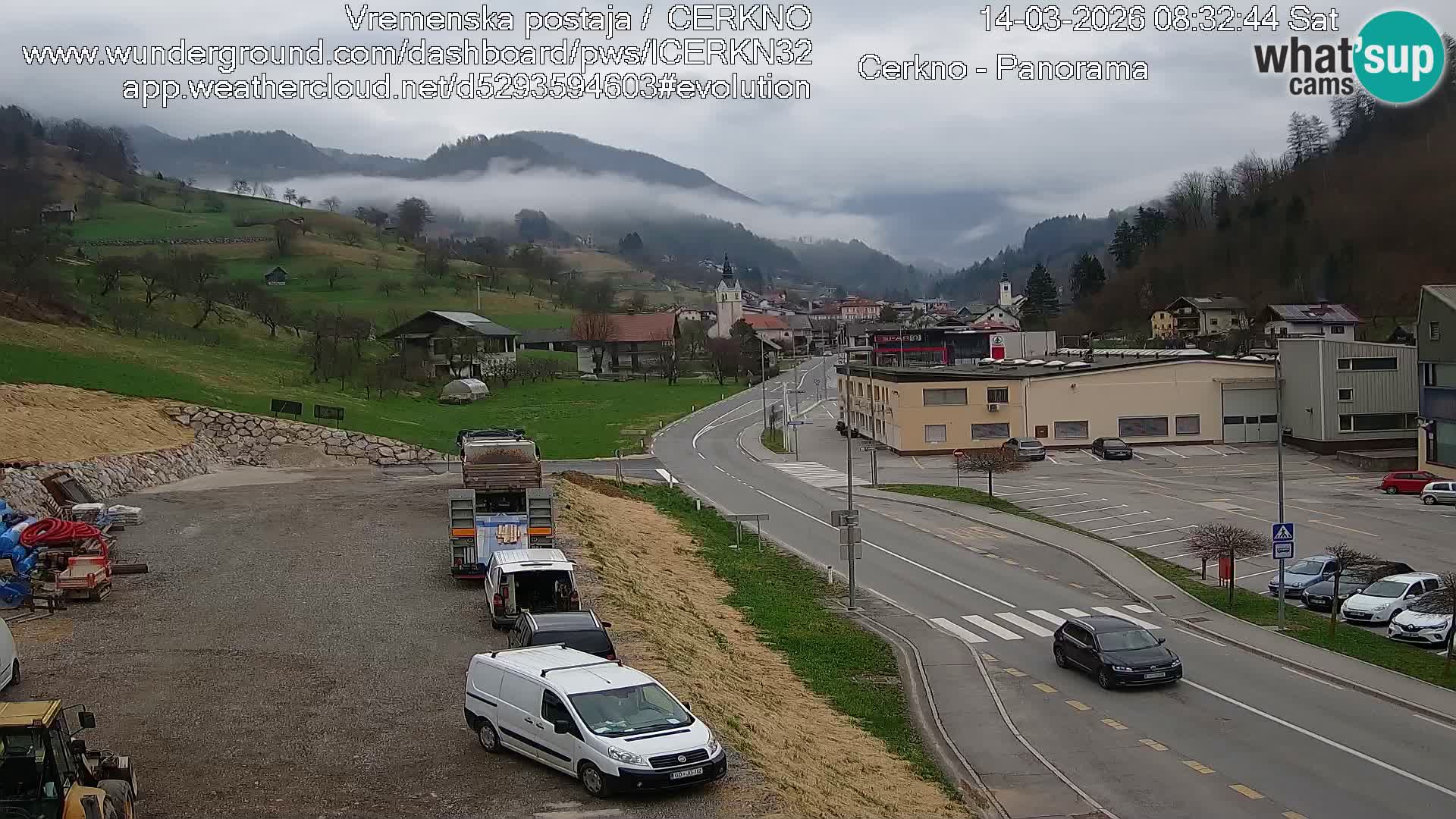 Webcam Ingresso Città di Cerkno