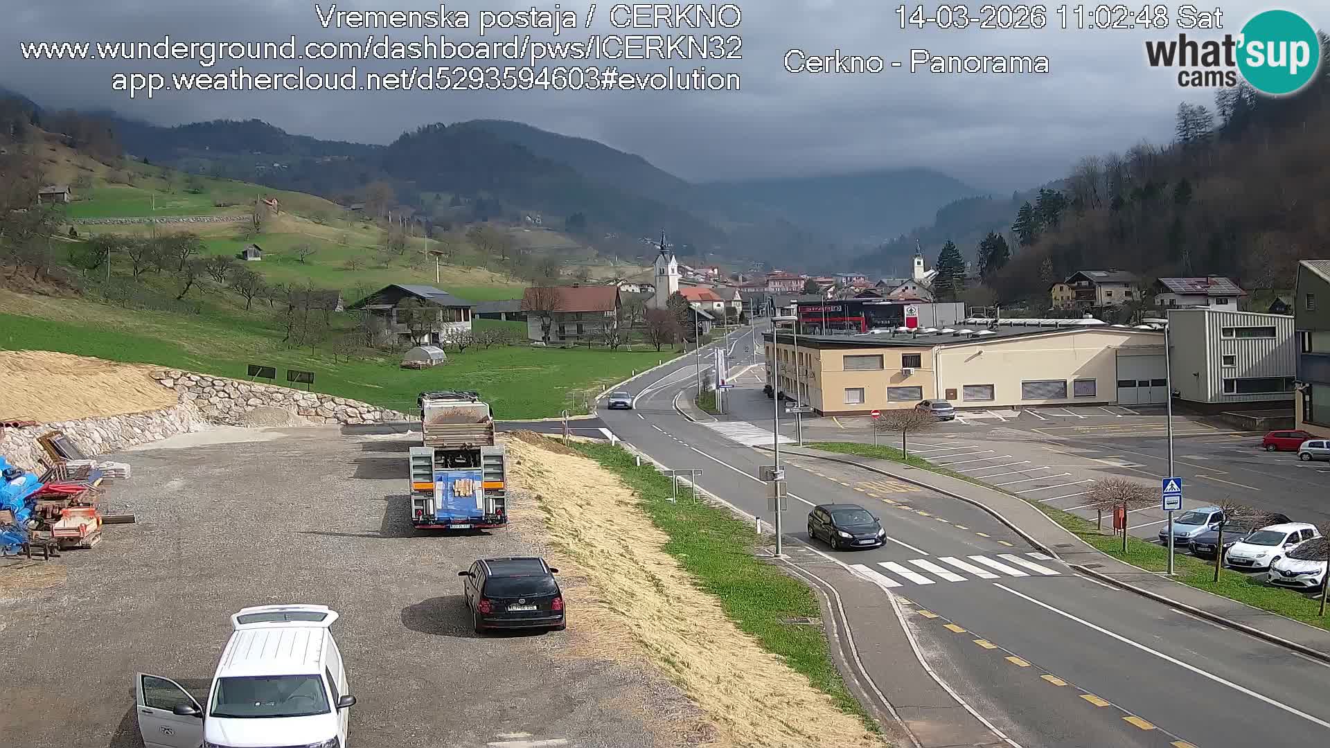 Webcam Ingresso Città di Cerkno