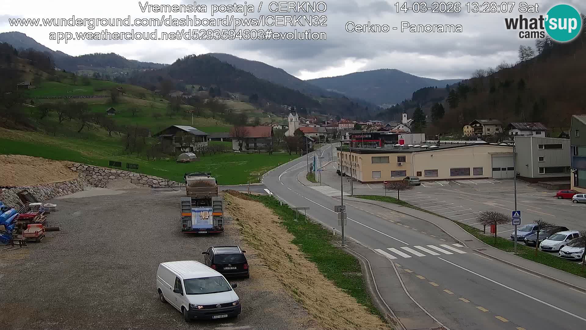 Webcam Ingresso Città di Cerkno