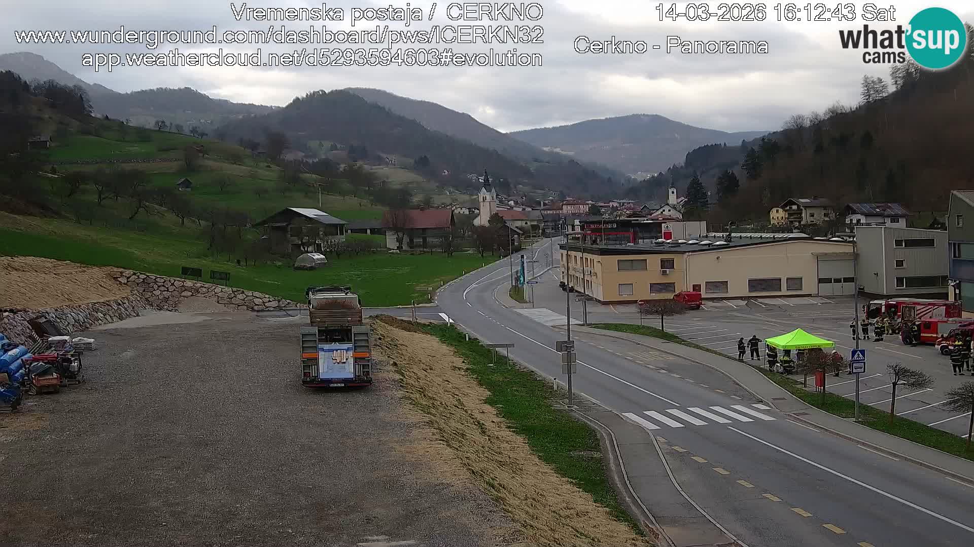 Cerkno Stadteingang Live-Webcam