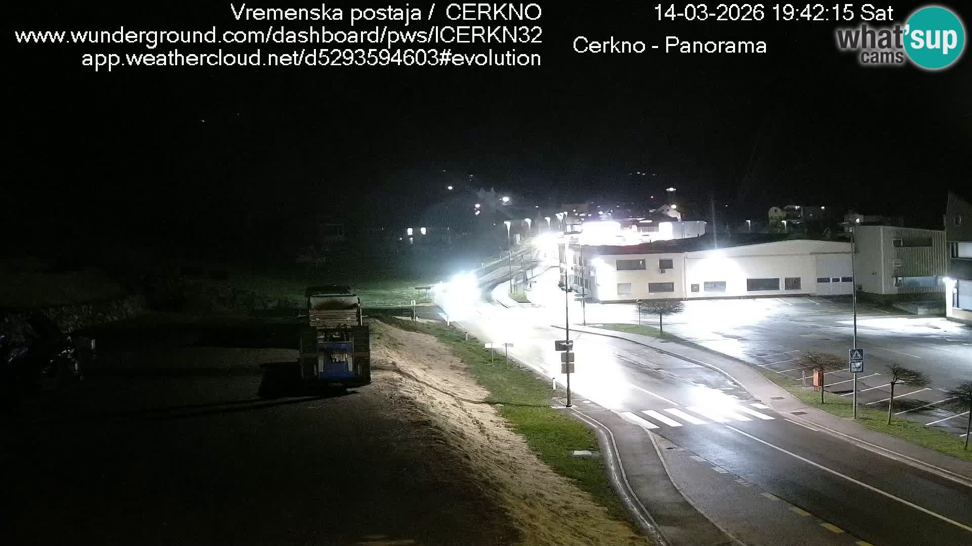 Cerkno ulaz u grad – Kamera uživo