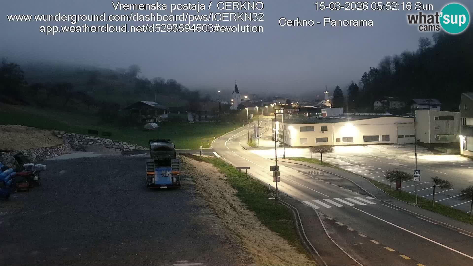 Webcam Ingresso Città di Cerkno