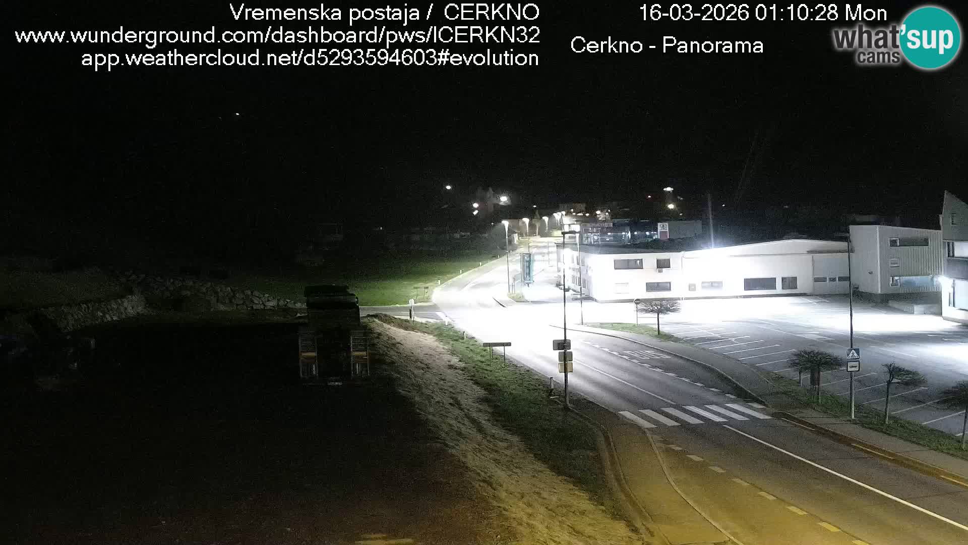 Cerkno Stadteingang Live-Webcam