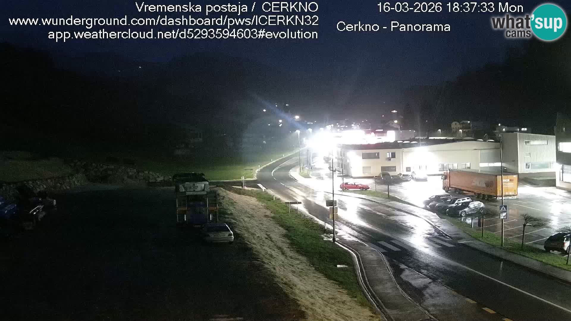Cerkno Stadteingang Live-Webcam