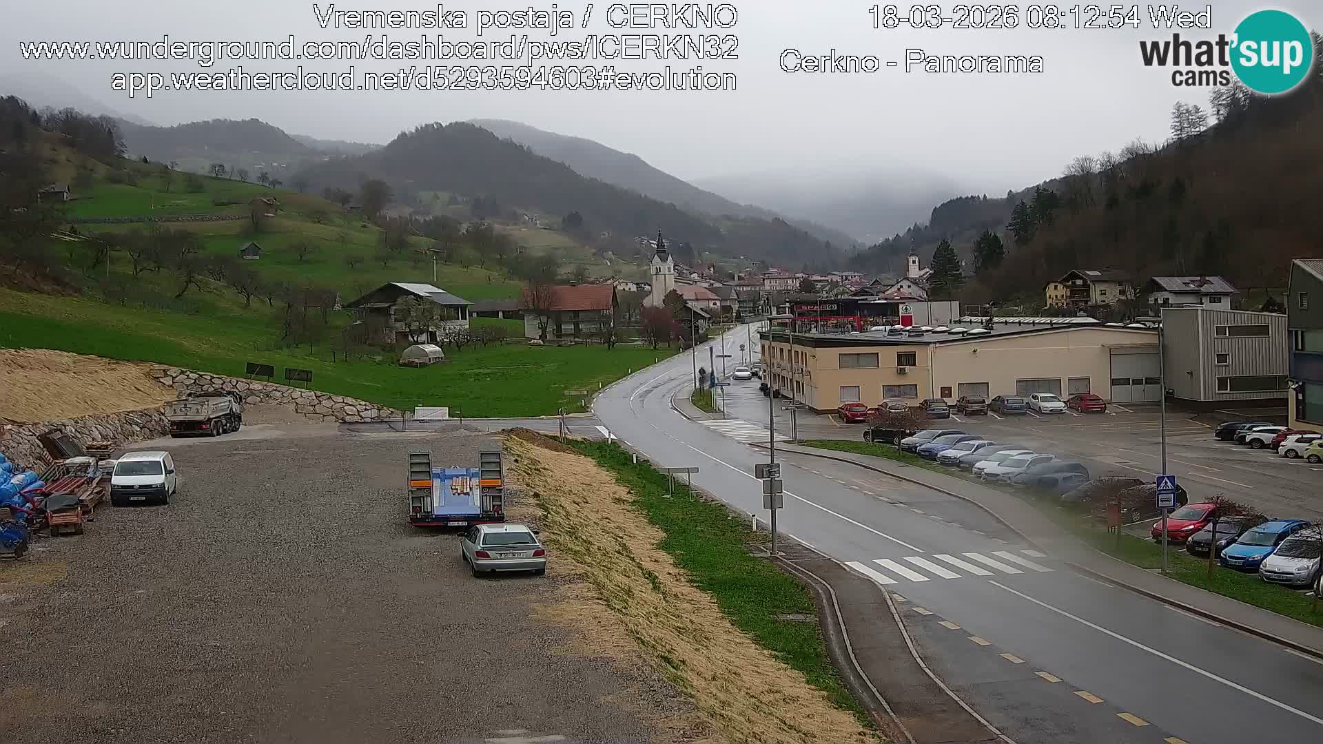 Cerkno Stadteingang Live-Webcam