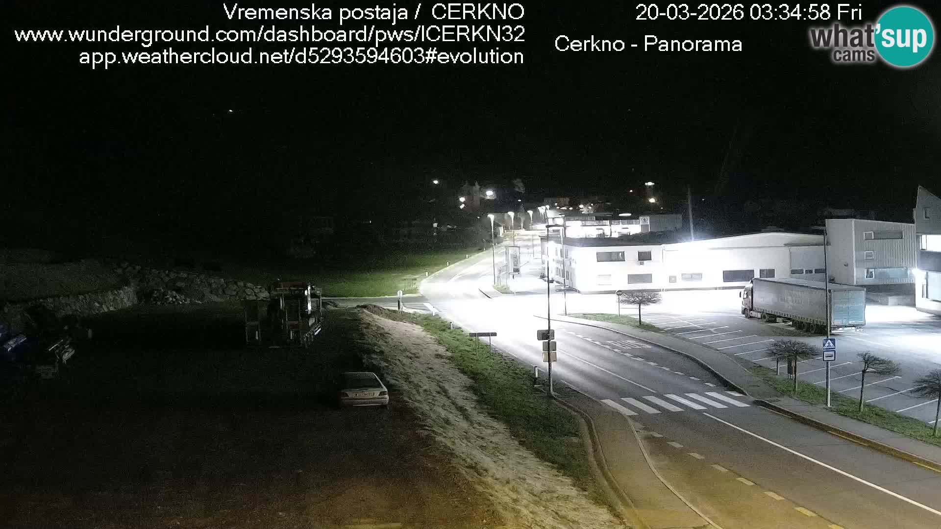 Cerkno Stadteingang Live-Webcam