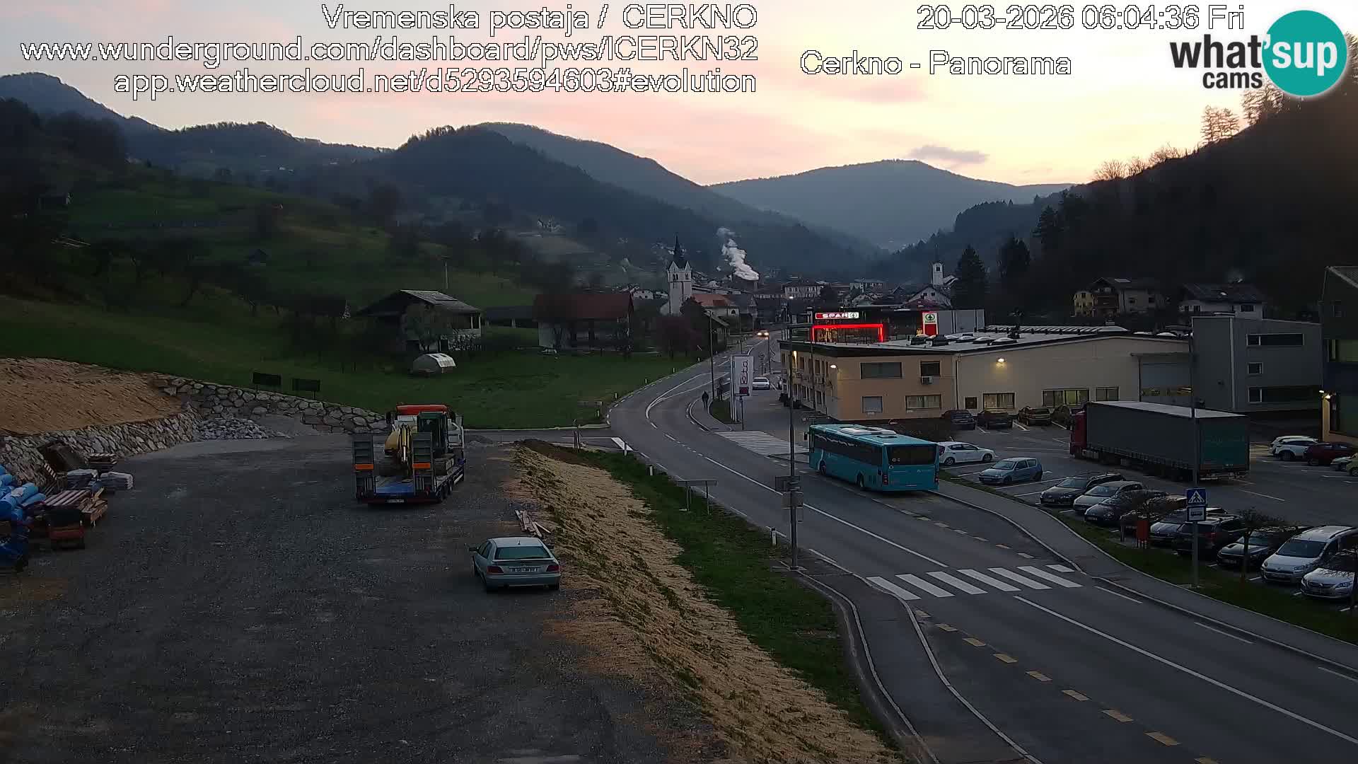Webcam Ingresso Città di Cerkno