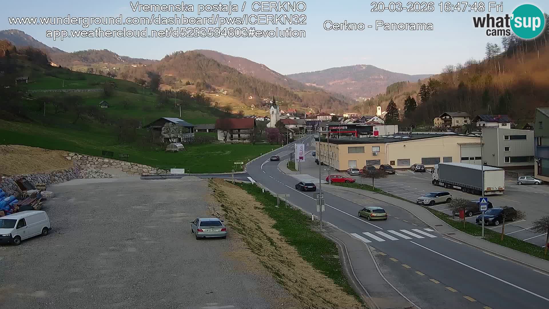 Webcam Ingresso Città di Cerkno