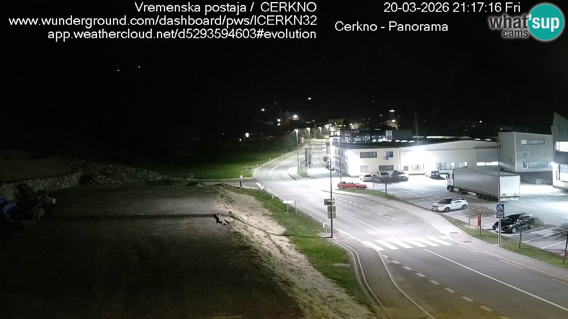 Webcam Ingresso Città di Cerkno
