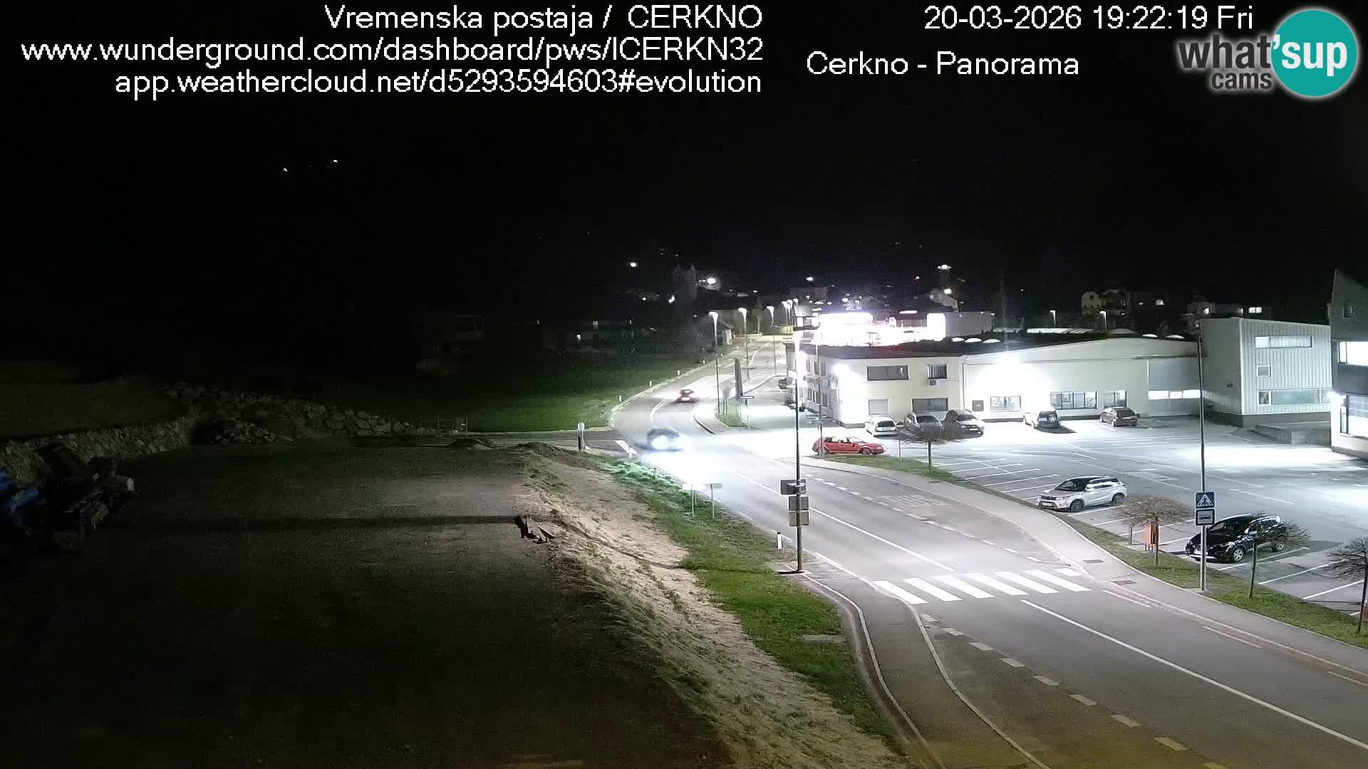 Cerkno ulaz u grad – Kamera uživo