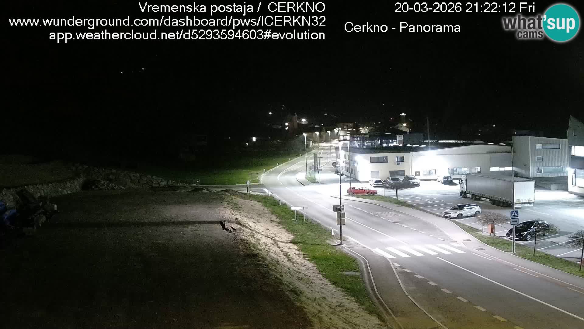 Cerkno Stadteingang Live-Webcam