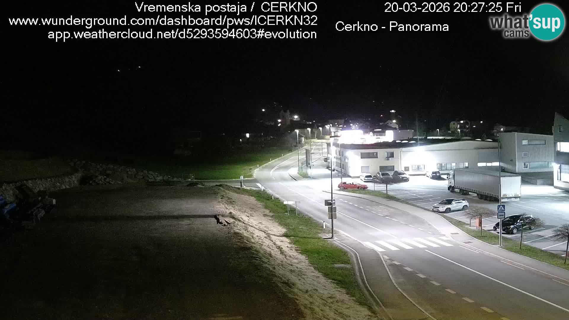 Webcam Ingresso Città di Cerkno