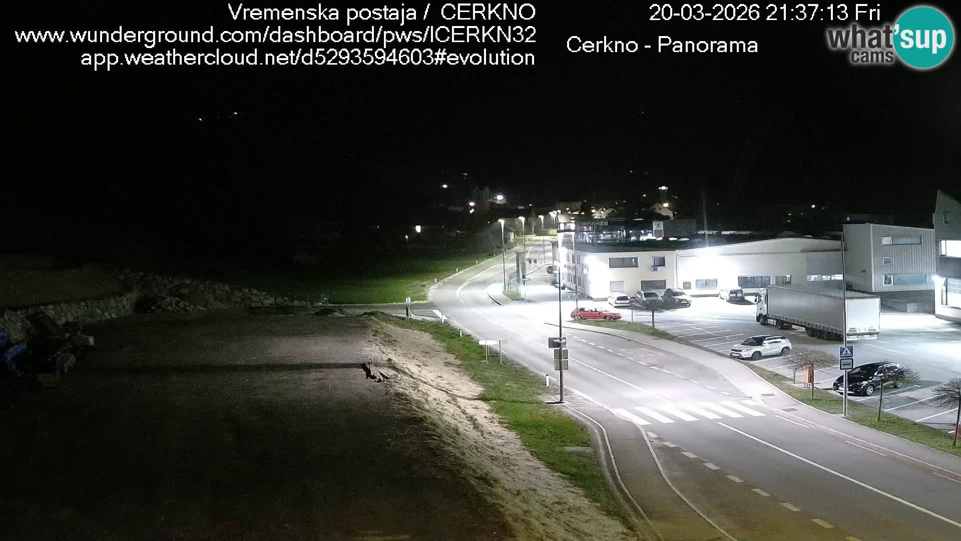 Webcam Ingresso Città di Cerkno
