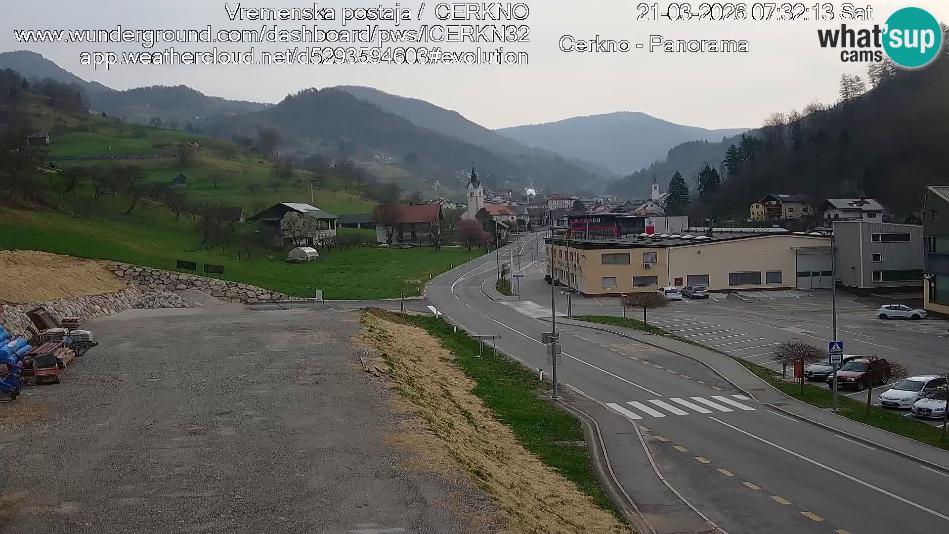 Webcam Ingresso Città di Cerkno